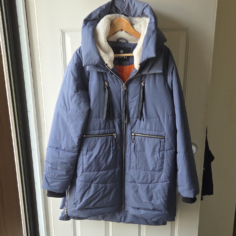 JAK-IT Blue Puffer Jacket
